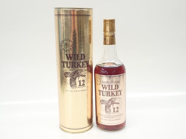 古酒】ワイルドターキー バーボンウイスキー 12年 750ml 50.5度 WILD