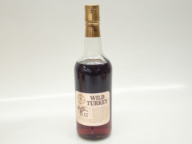 古酒】ワイルドターキー バーボンウイスキー 12年 750ml 50.5度 WILD